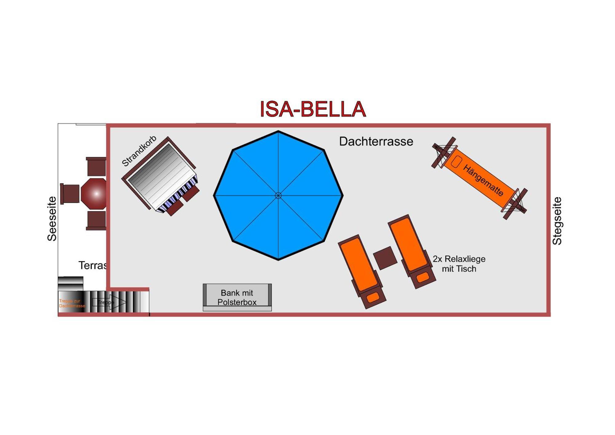 Hausboot Isa-Bella Ξενοδοχείο Burg  Εξωτερικό φωτογραφία